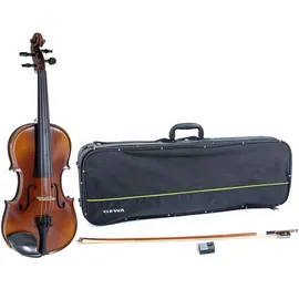 Gewa Violingarnitur Allegro VL 1 – 3/4 spielfertig, massiver europäischer Ahorn und europäische Fichte, handlackiert, Massaranduba Bogen, Larsen Aurora Saiten, Violinkoffer
