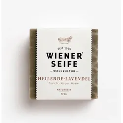 Wiener Seife Heilerde Lavendel N°66, handgemacht 125 g