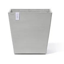 Ecopots Rotterdam 50 x 50 x 49,7 cm Weißgrau