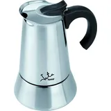 Jata Caffettiera 12 Tassen Schwarz/Silber