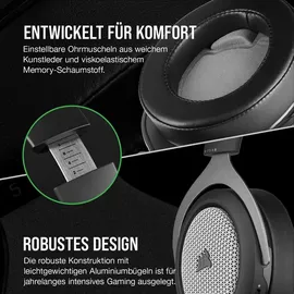 Corsair HS75 XB Kabellos, Gaming Schwarz