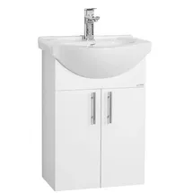 Möbel Kraft Badkombination 55 x 81 cm Weiß