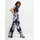 bonprix Jumpsuit mit Bindeband, blau, Gr.36/38 (S), eleganter Jumpsuit