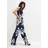 bonprix Jumpsuit mit Bindeband, blau, Gr.36/38 (S), eleganter Jumpsuit