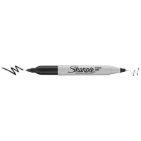 Sharpie Twin Tip, schwarz