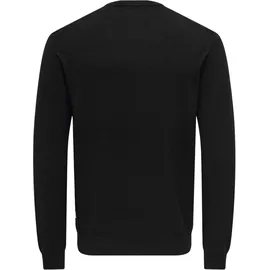 Only & Sons Rundhalspullover Schwarz S