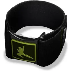 Stirnband Ellenbogenschützer Epicondylitis verstellbar Unisex Schwarz EINHEITSGRÖSSE