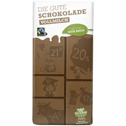 Plant for the Planet Die Gute Schokolade Fairtrade 100G