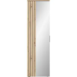 HBZ Volano Garderobenschrank 57x195x38 braun