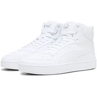 Puma Caven 2.0 Mid Sneaker, White Silver, 43 EU