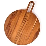 Teakhaus Bistro Servierbrett Teakholz 1-tlg. 51 x 36 x 2 cm Braun