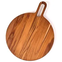 Teakhaus Bistro Servierbrett Teakholz 1-tlg. 51 x 36 x 2 cm Braun