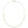Smart Jewel Collier mit Zirkonia Silber 925 goldfarben