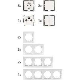 McPower Schalter Set Wohnlandschaft 20-teilig
