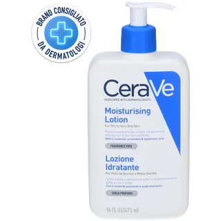 CeraVe Lozione Idratante Corpo Pelle da Secca a Molto 473 ml