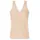 Padded Tank Top Beige 36