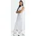 adidas Shirtkleid Grau/Weiß L