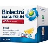 Hermes Arzneimittel Biolectra Magnesium 400 mg ultra Direct Zitrone Pellets 60 St.