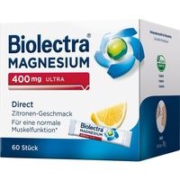 Hermes Arzneimittel Biolectra Magnesium 400 mg ultra Direct Zitrone Pellets 60 St.