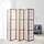 Homestyle4u Paravent Braun Holz 264x175x2 cm, Wohnzimmer, Raumteiler & Paravents, Paravents