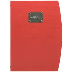 Securit® Rio Speisekartenhalter - Inkl. ‘Menü’-Schild - 1 Doppeltasche für 4xA4