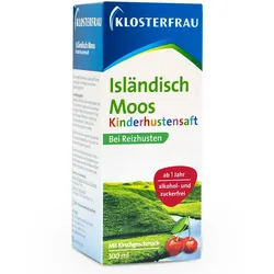 Klosterfrau Isländisch Moos Kinderhustensaft Hustensaft 100 ml 100 ml Hustensaft