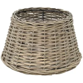 vidaXL Lampenschirm Korbweide 38 x 23 cm Natur