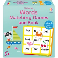 Usborne Publishing Words Matching Games and Book