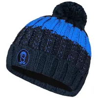 TROLLKIDS Gestrickte Mütze Troll Marineblau/Azurblau, Größe 2-5 Years; 48-52cm - 48-52