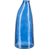 creativ home Dekovase CREATIV HOME "Vase", royalblau, H:28cm Ø:11,5cm, Vasen, mit durchbrochenem Design