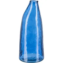 creativ home Dekovase CREATIV HOME "Vase", royalblau, H:28cm Ø:11,5cm, Vasen, mit durchbrochenem Design