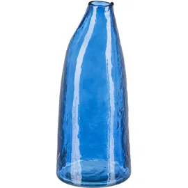 creativ home Dekovase CREATIV HOME "Vase", royalblau, H:28cm Ø:11,5cm, Vasen, mit durchbrochenem Design