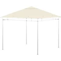 Outsunny Pavillon-Ersatzdach 2,98 x 2,95 m Creme