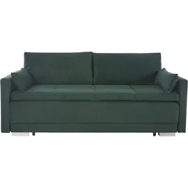 OTTO home Schlafsofa Mikrofaser 2-Sitzer Grün