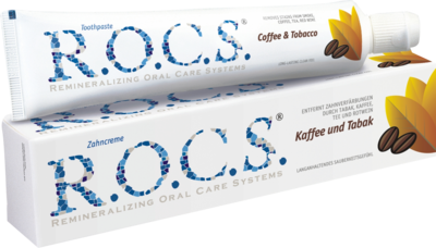 ROCS Erwachsene Kaffee+Tabak Zahnpasta 74 g