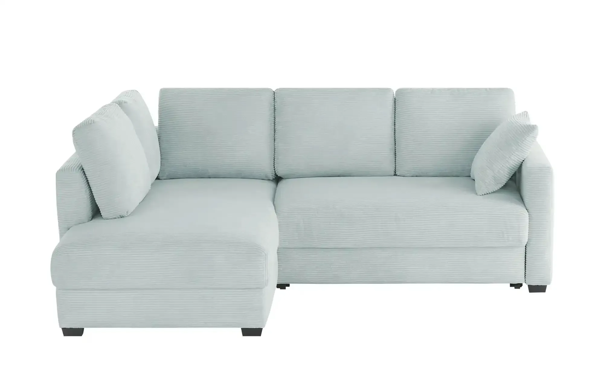 bobb Ecksofa mit Boxspringpolsterung  Lisa de Luxe ¦ blau ¦ Maße (cm): B: 235 H: 90 T: 184.0