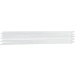 BGS Kabelbinder-Sortiment | weiß | 8,0 x 800 mm | 10-tlg.