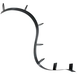 Kartell - Bookworm, kurzes Regal (09 / schwarz)