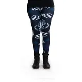 cosey Tiermotiv-Leggins figurbetont Bunt Einheitsgröße