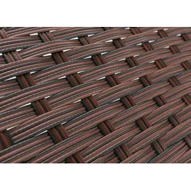 Mendler Halden Gartentisch 79 x 48 x 38 cm braun meliert