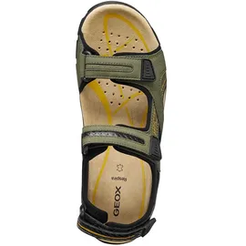 GEOX Strada Herren Grün/Schwarz 40