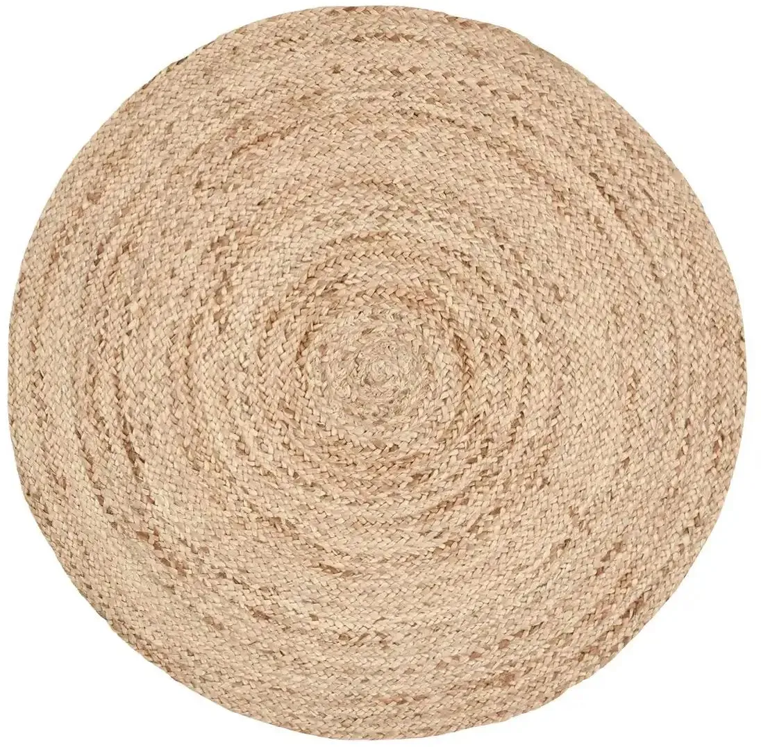 Jute-Teppich   ¦ beige ¦ Jute Ø: 80.0