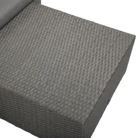 beautysofa SEVILLA Loungeset dunkelgrau