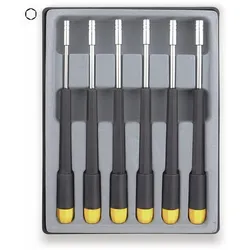 DONAU ELEKTRONIK Steckschlüssel-Satz 280-66, Sechskant, 2...4 mm, 6-teilig