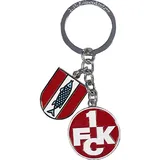 Kaiserslautern FCK 1. FC Kaiserslautern Schlüsselanhänger rot Kinder/Unisex Einheitsgröße