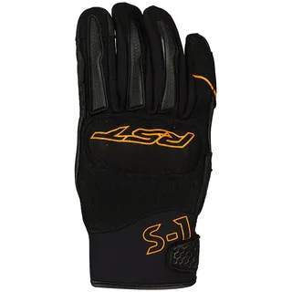RST S-1 Mesh, Handschuhe - Schwarz/Neon-Orange - 9