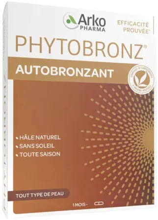 Arkopharma Phytobronz Selbstbräuner Natürliche Bräune Ohne Sonne Promoformat 2 Monate 60 Kapseln