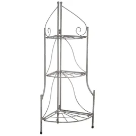Ambiente Haus Eckregal 21 x 65 cm Grau