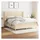 vidaXL Boxspringbett mit Matratze Creme 180x200 cm Stoff