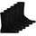 Stance Icon Crew Socken 6er Pack Schwarz 38-42